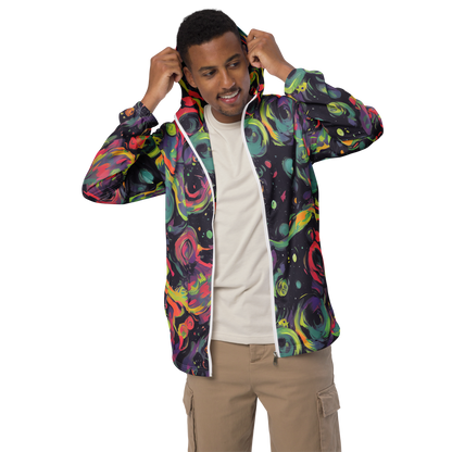 Men's Windbreaker - Psychedelic Drift