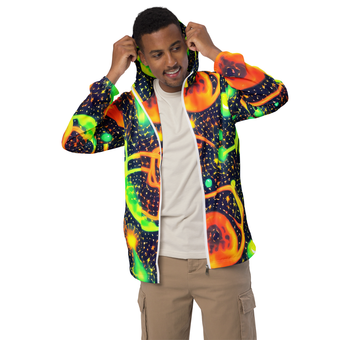 Men's Windbreaker - Coorte's Cosmos