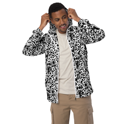 Men's Windbreaker - Dappled Shadow Dance