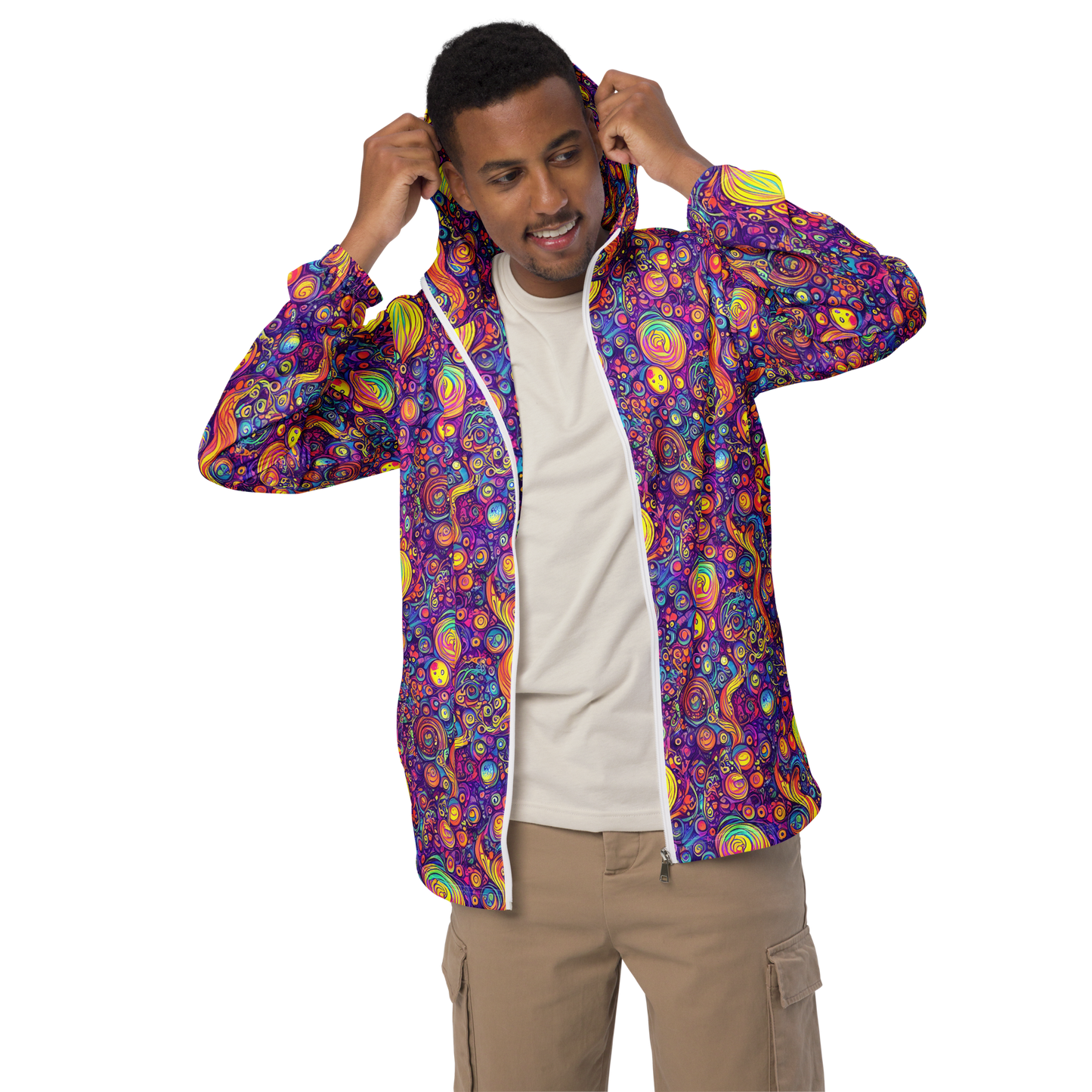 Men's Windbreaker - Festival of Whimsy