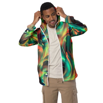 Men's Windbreaker - Soulfire Embrace