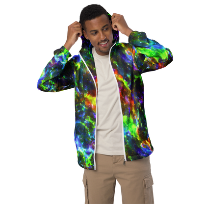 Men's Windbreaker - Neer Nebula