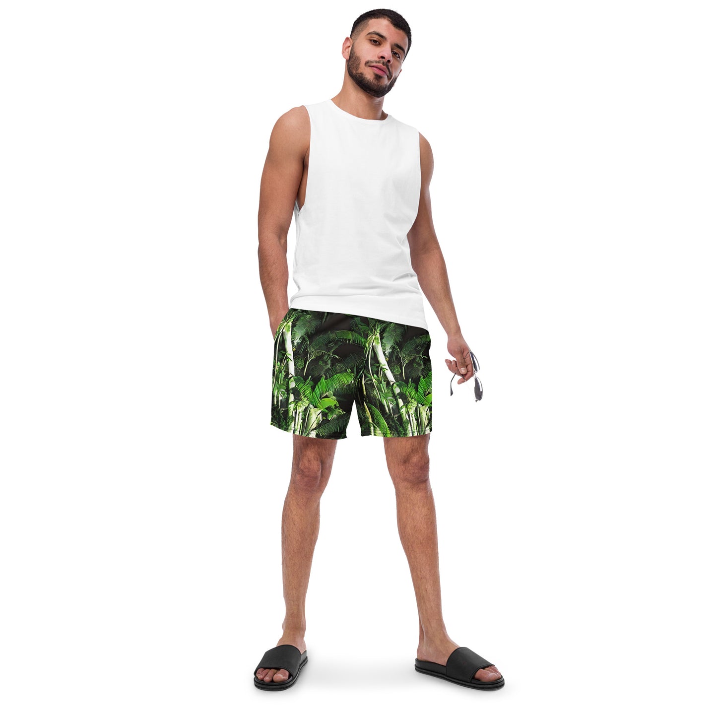 Swim Trunks - Emerald Canopy