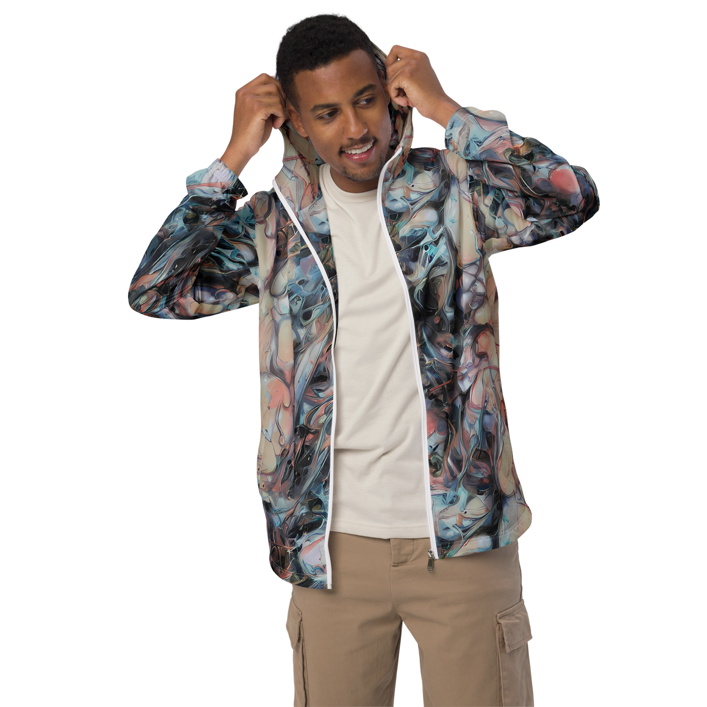 Men's Windbreaker - Daydream Cascade