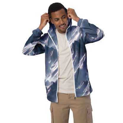 Men's Windbreaker - Frosted Zenith