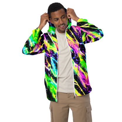 Men's Windbreaker - Chromatic Surge