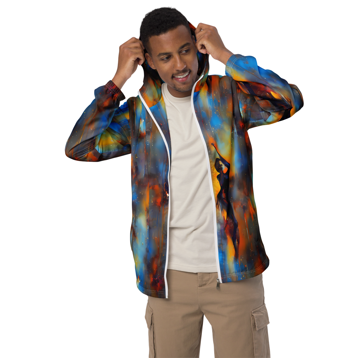 Men's Windbreaker - Cobalt Vogue