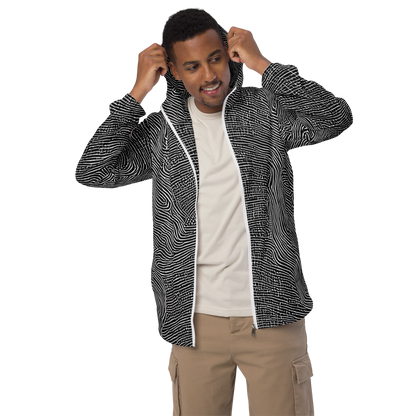 Men's Windbreaker - Zenith Stripes