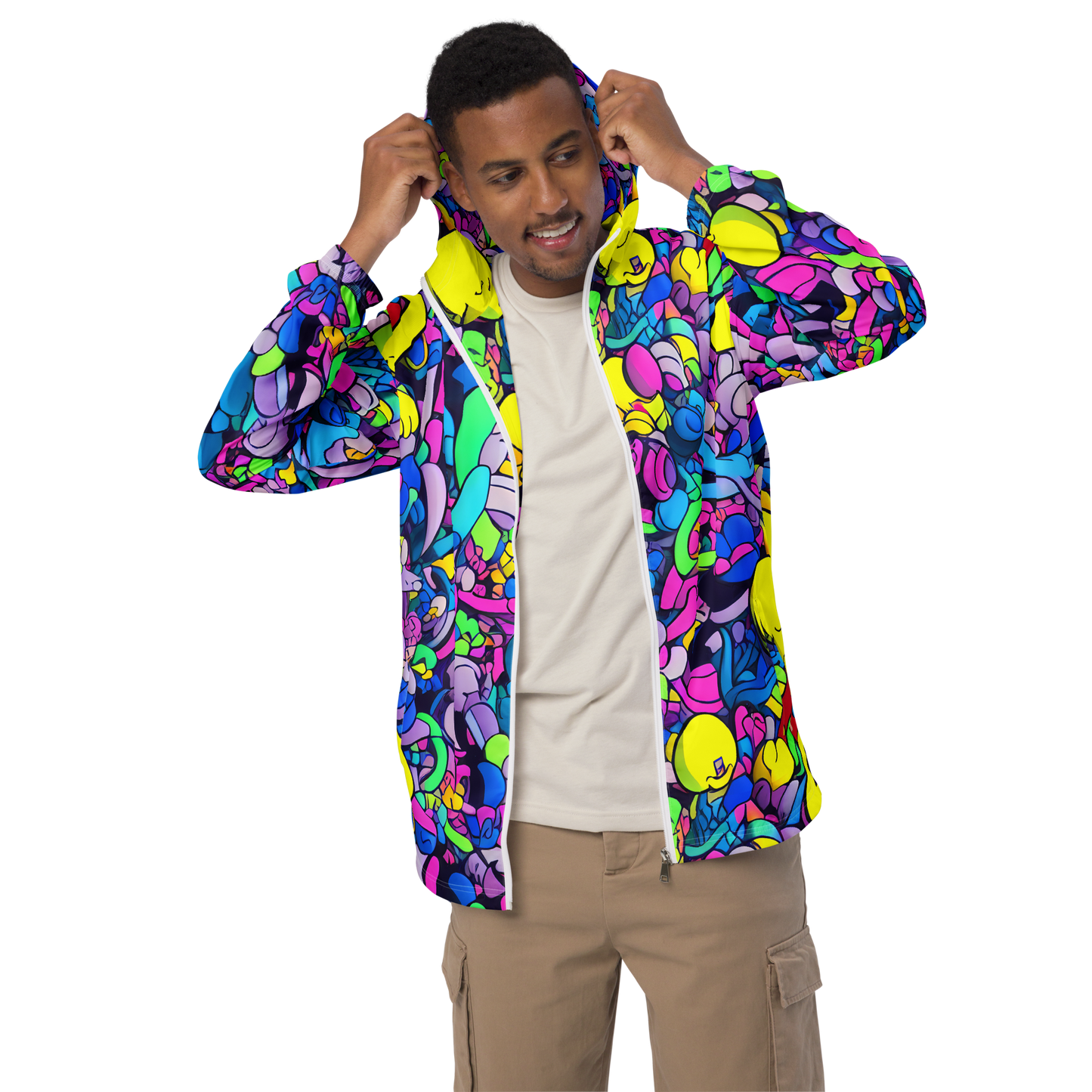 Men's Windbreaker - Radiant Revelation