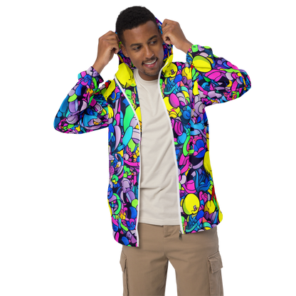 Men's Windbreaker - Radiant Revelation