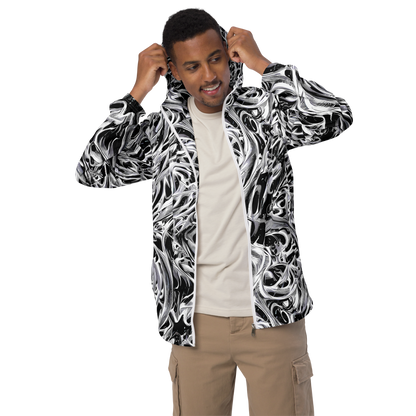 Men's Windbreaker - Silver Shadows