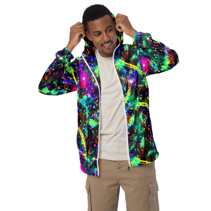 Men's Windbreaker - Blythe Nebula