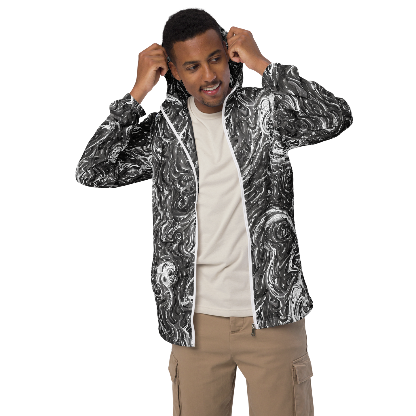 Men's Windbreaker - Nebulous Night