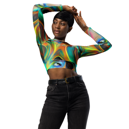 Long Sleeve Crop Top - Dreamweaver Fusion