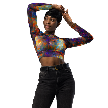 Long Sleeve Crop Top - Ephemeral Fantasy