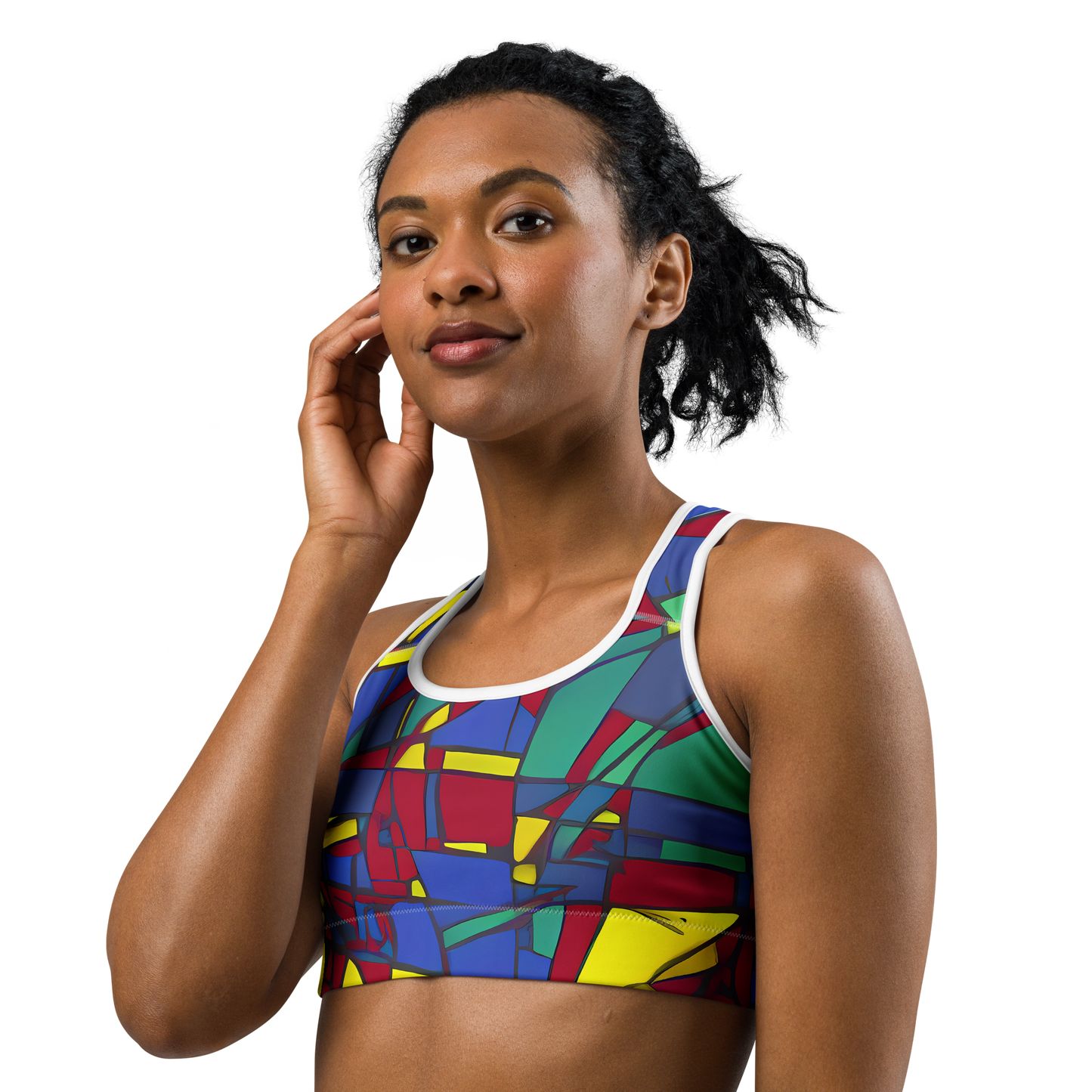 Sports Bra - Vibrant Vexation