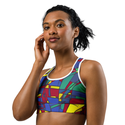 Sports Bra - Vibrant Vexation