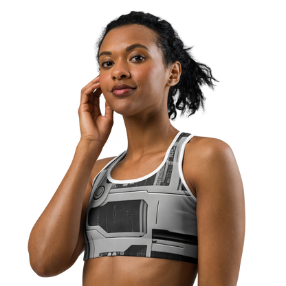 Sports Bra - Concrete Harmony