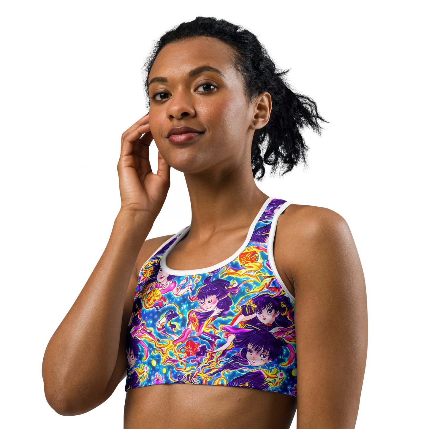 Sports Bra - Aquatic Whim