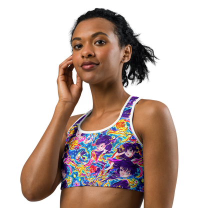 Sports Bra - Aquatic Whim