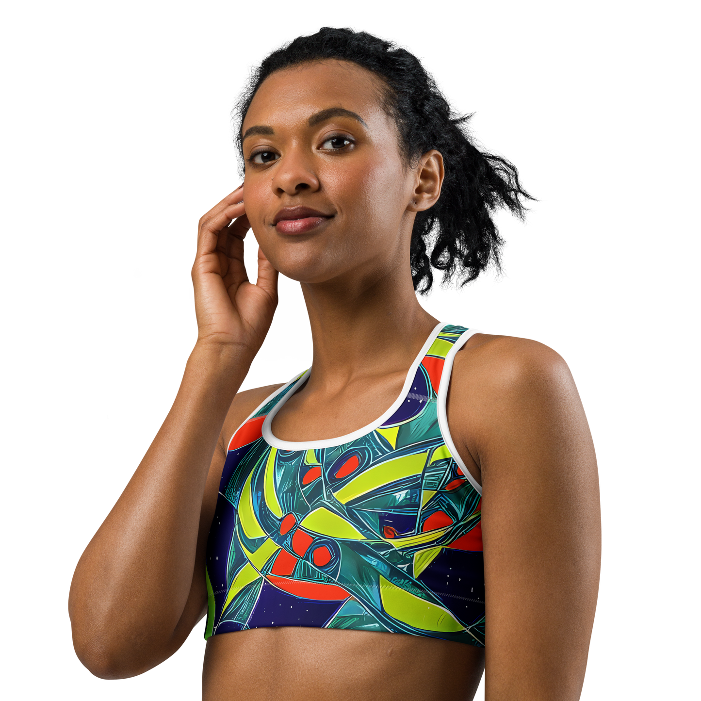 Sports Bra - Harmonic Mirage