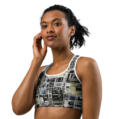 Sports Bra - High Contrast, As A Texture, David Eugene Henry, Grace English