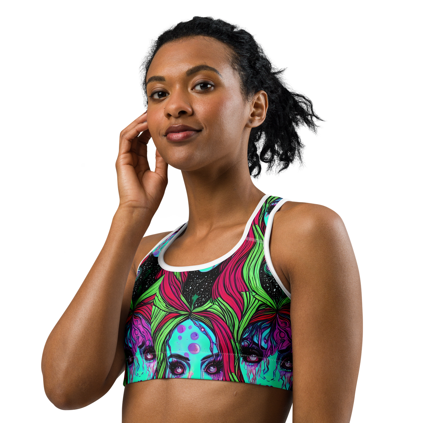 Sports Bra - Luminous Nightfall