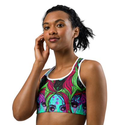 Sports Bra - Luminous Nightfall