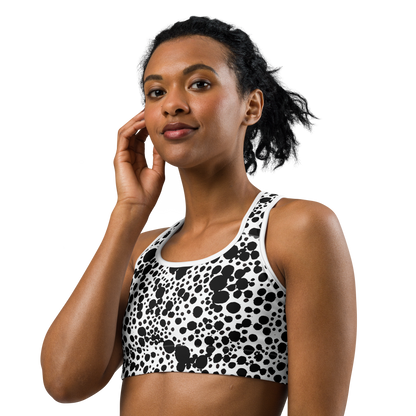 Sports Bra - Dappled Shadow Dance