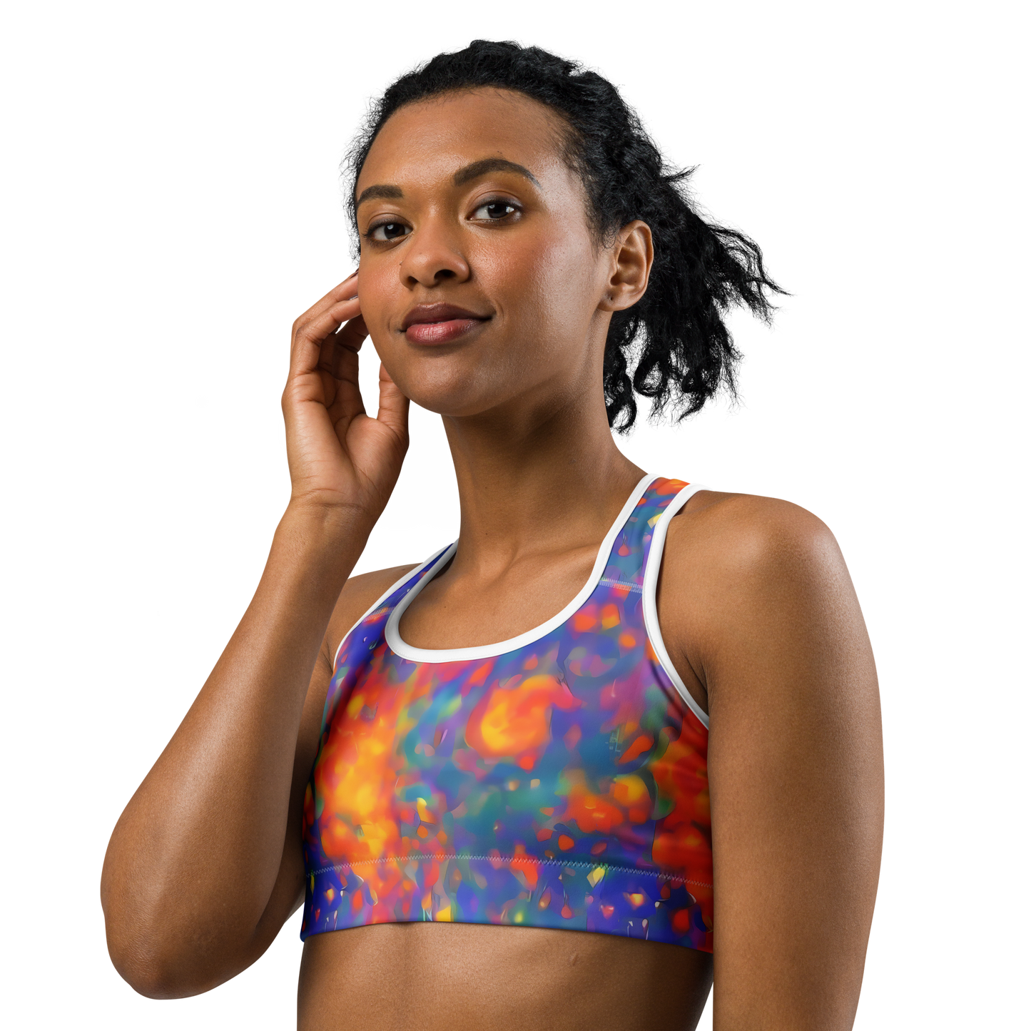 Sports Bra - Nolde Nebula