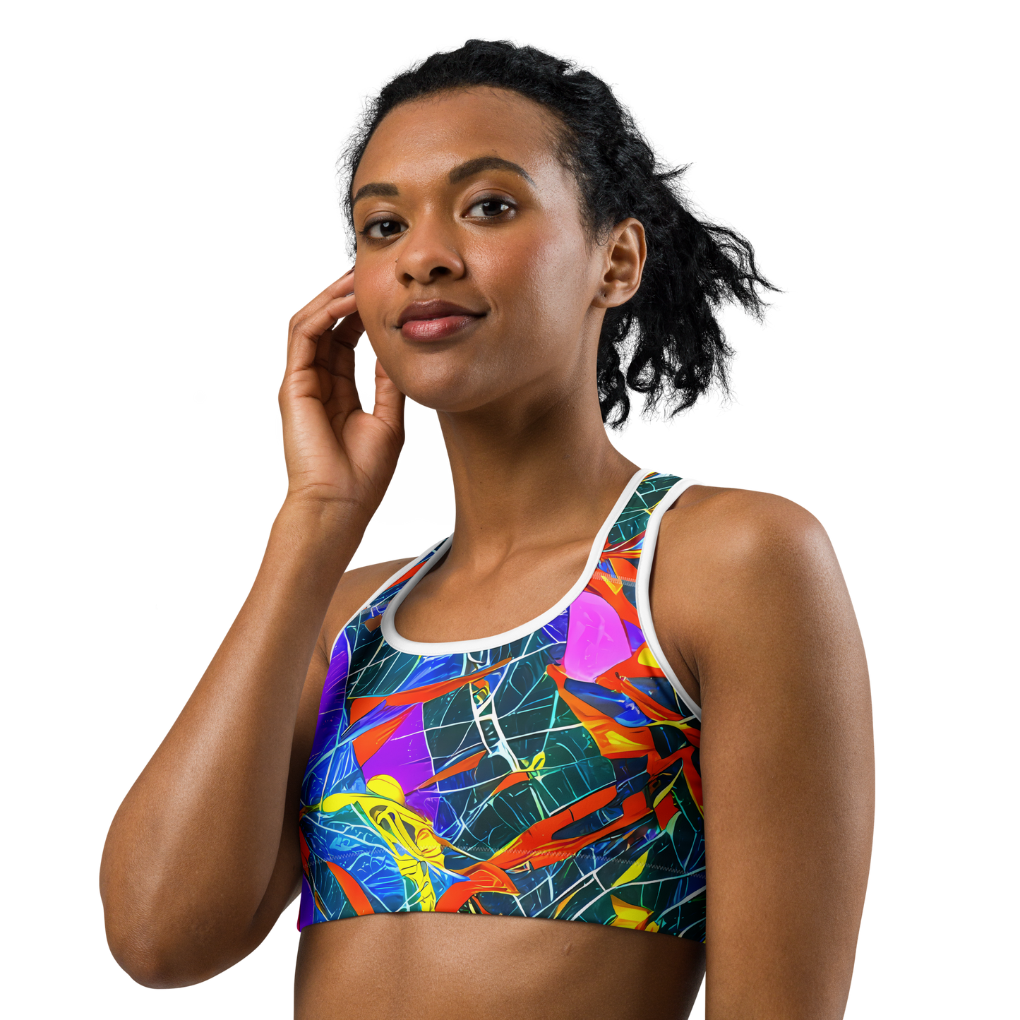 Sports Bra - Arkhipov Waves