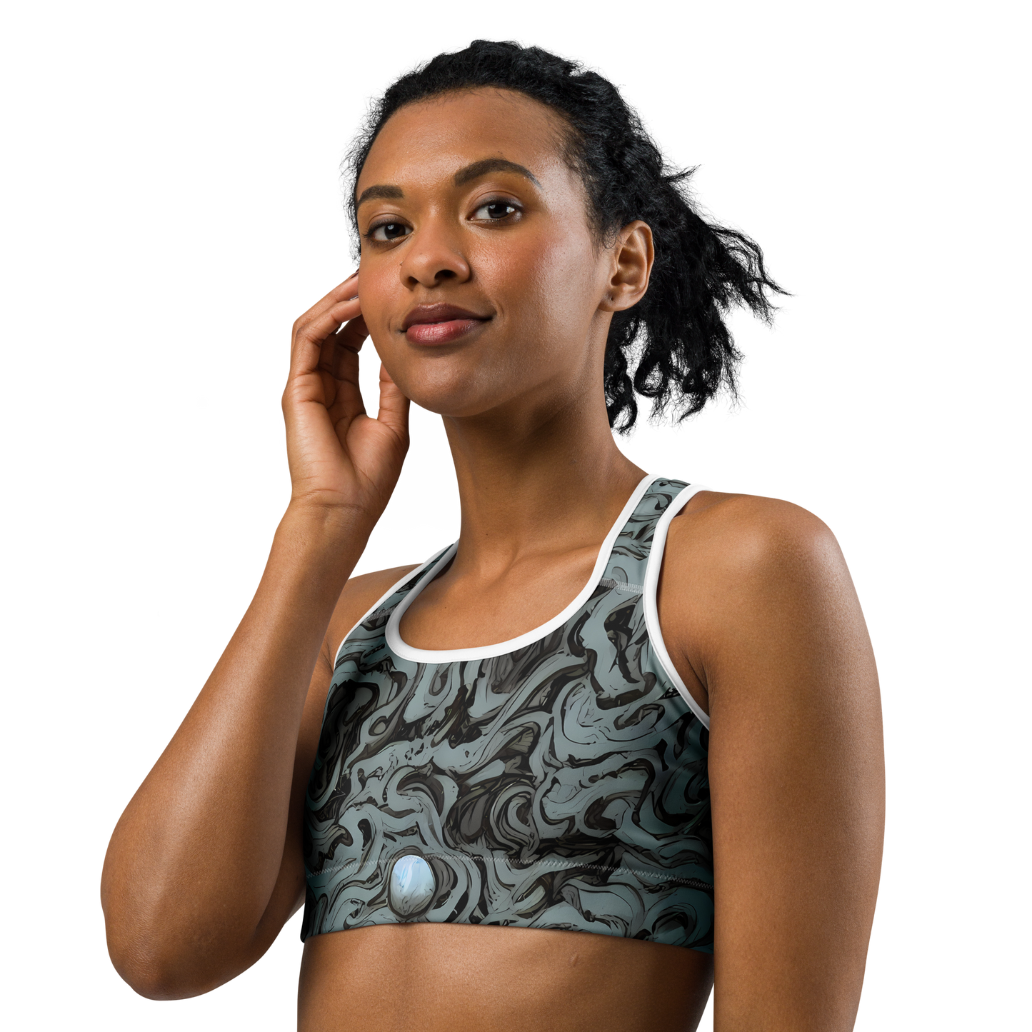 Sports Bra - Caruso Swirl