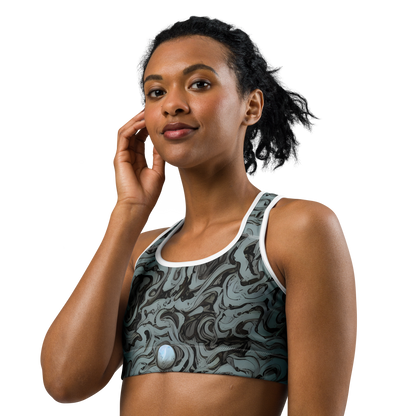 Sports Bra - Caruso Swirl