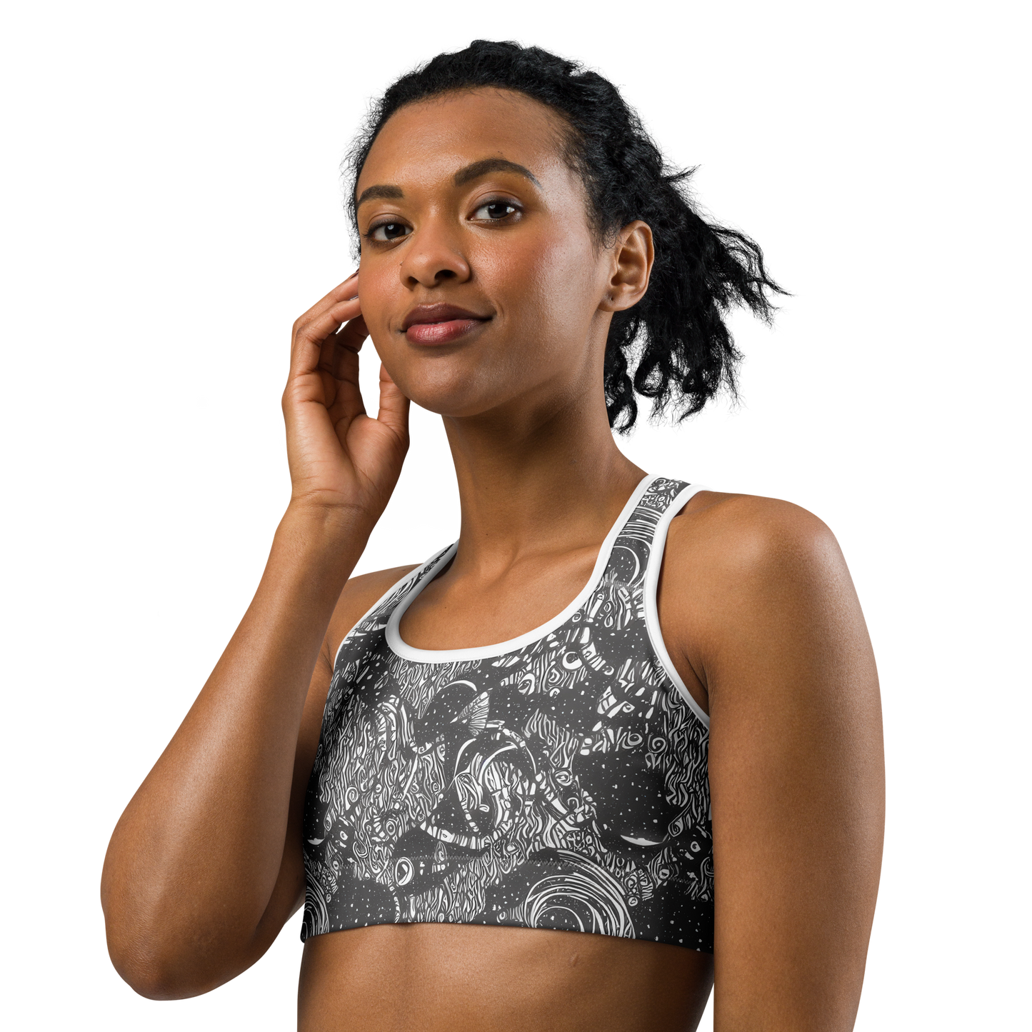 Sports Bra - Shadow Reverie