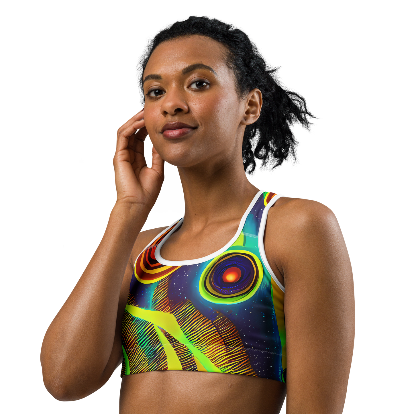 Sports Bra - Galactic Pulse