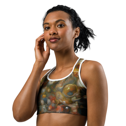 Sports Bra - Cryptic Canvas