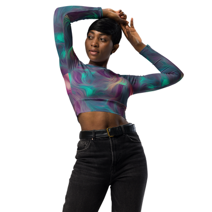 Long Sleeve Crop Top - Surreal Tresses