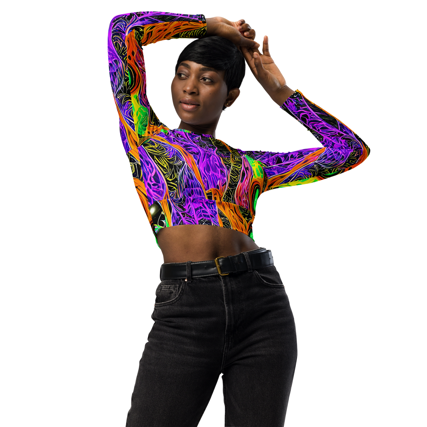 Long Sleeve Crop Top - Cooper's Vision