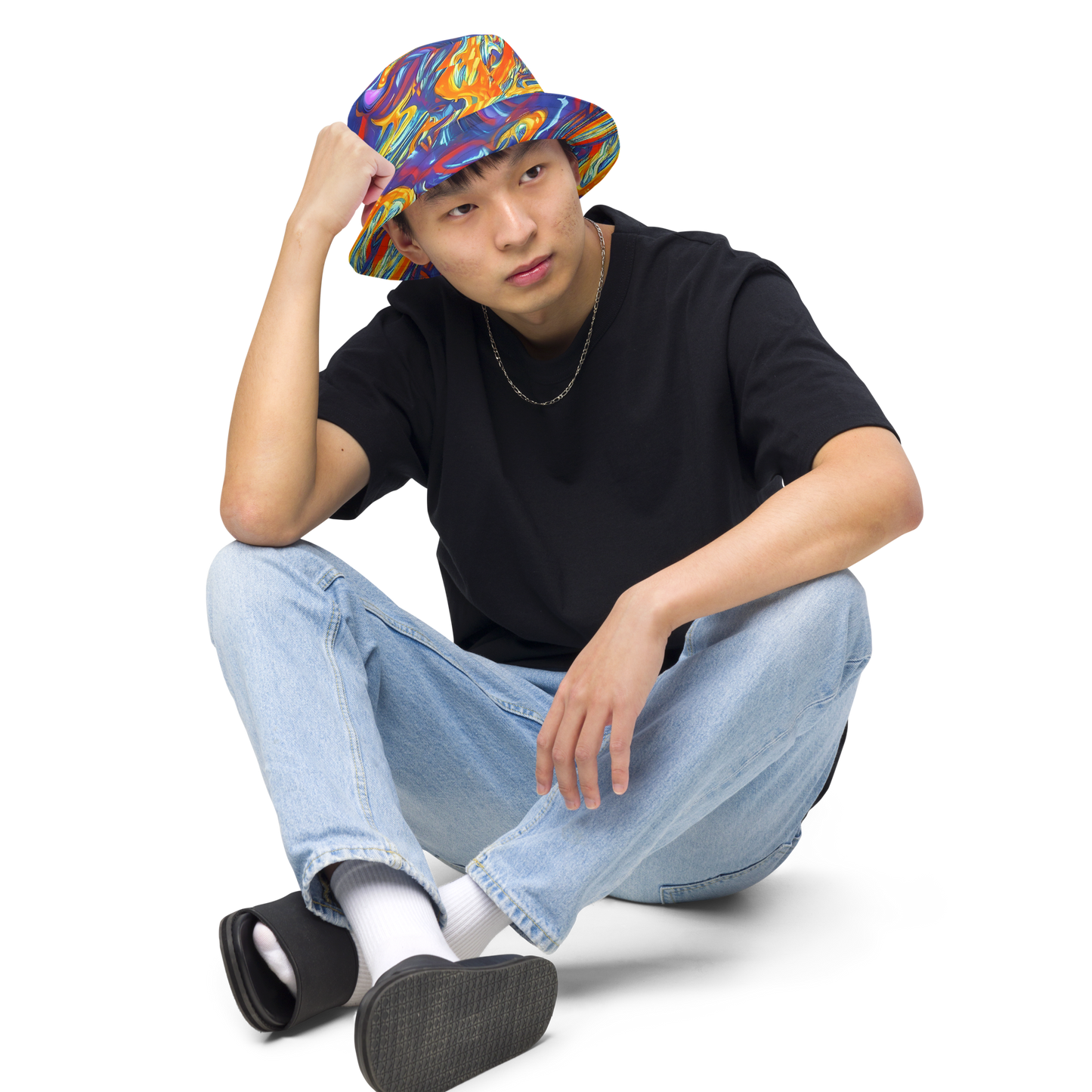 Reversible Bucket Hat - Galactic Ember