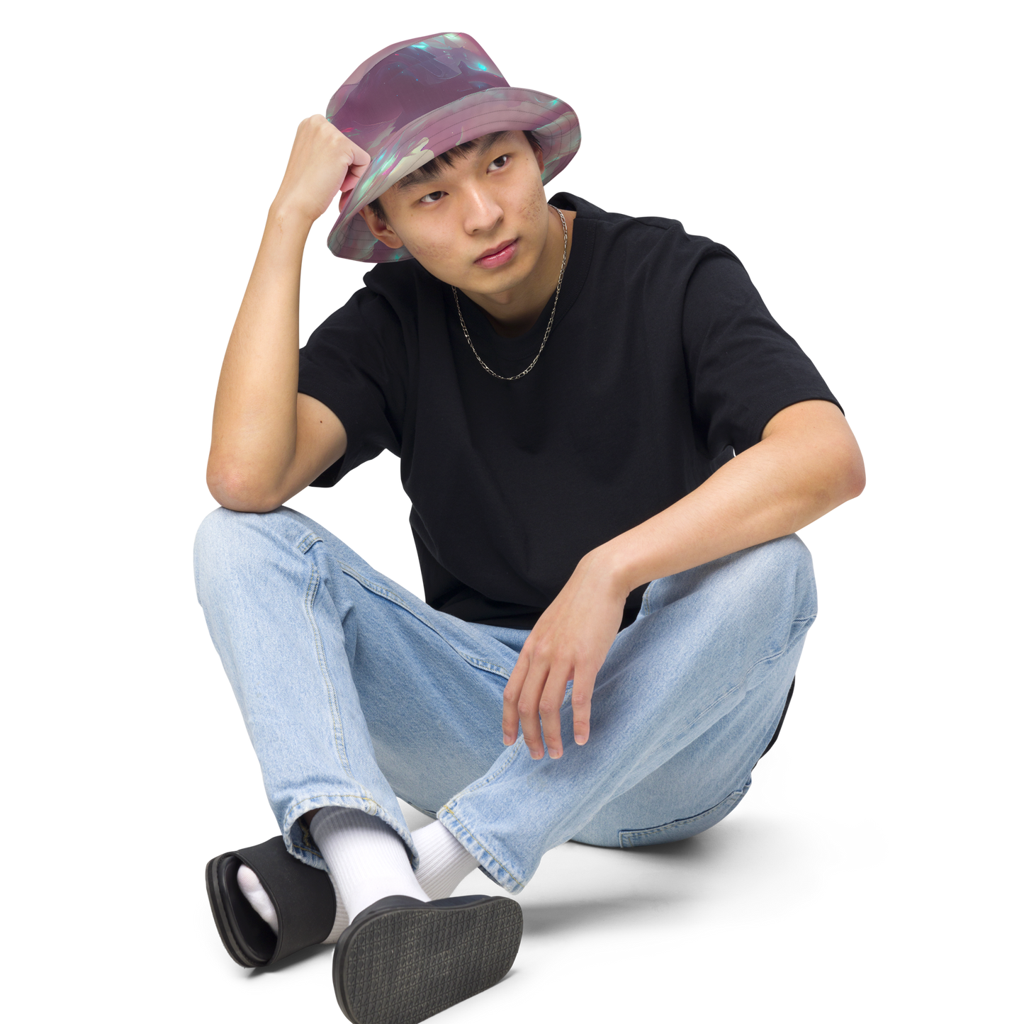 Reversible Bucket Hat - Astral Illusions