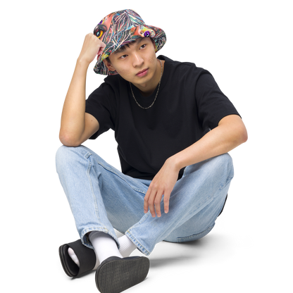 Reversible Bucket Hat - Prismatic Reverie