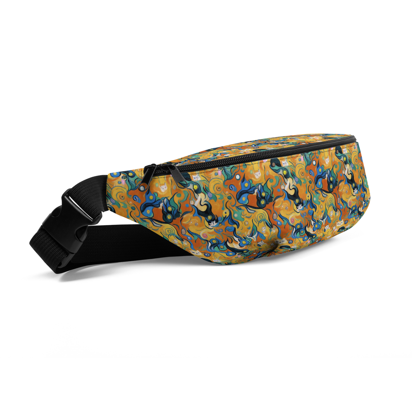 Fanny Pack - Whimsical Feline Dance