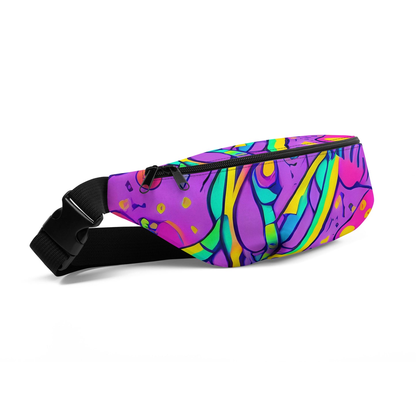 Fanny Pack - Neon Galaxy Whirl
