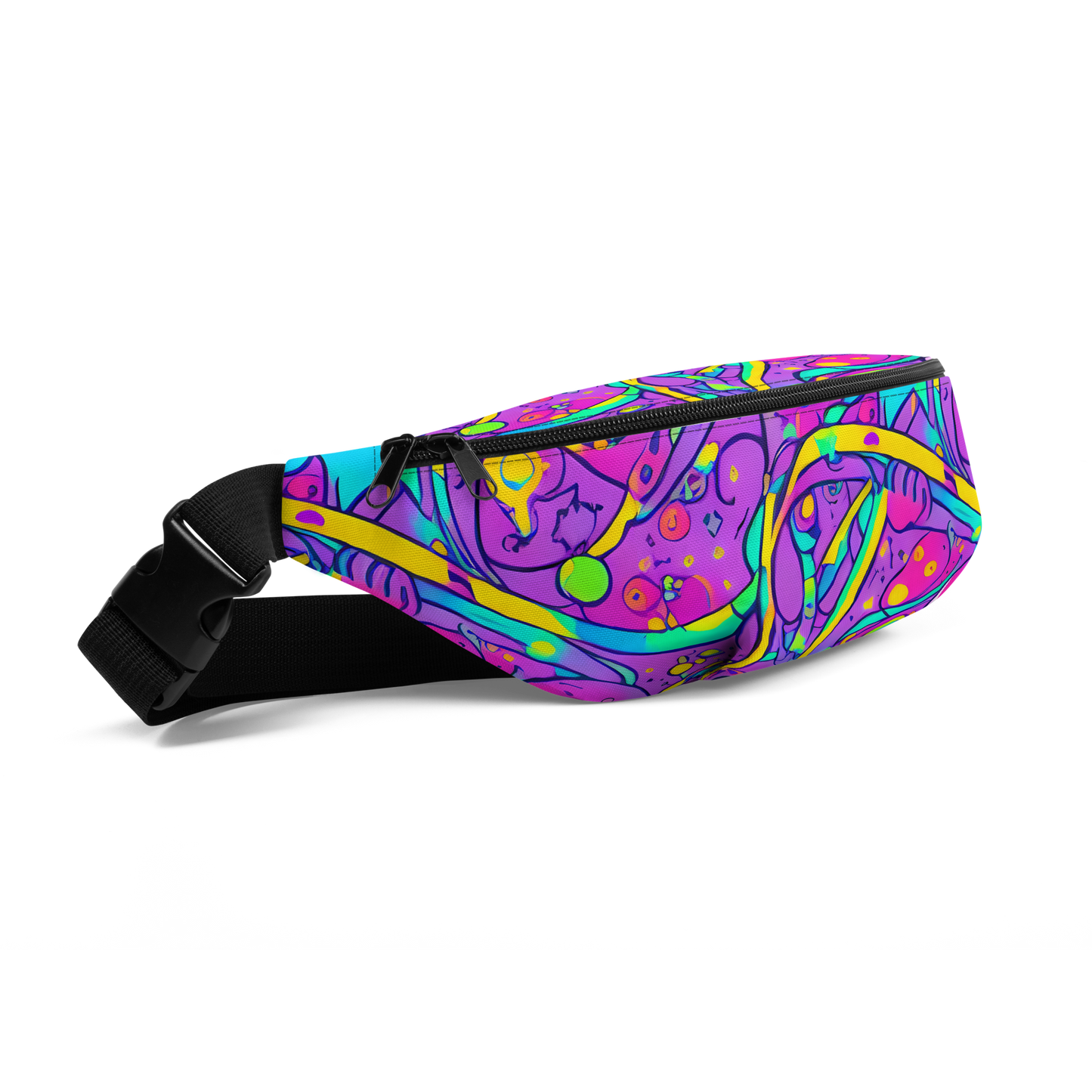 Fanny Pack - Neon Galaxy Whirl