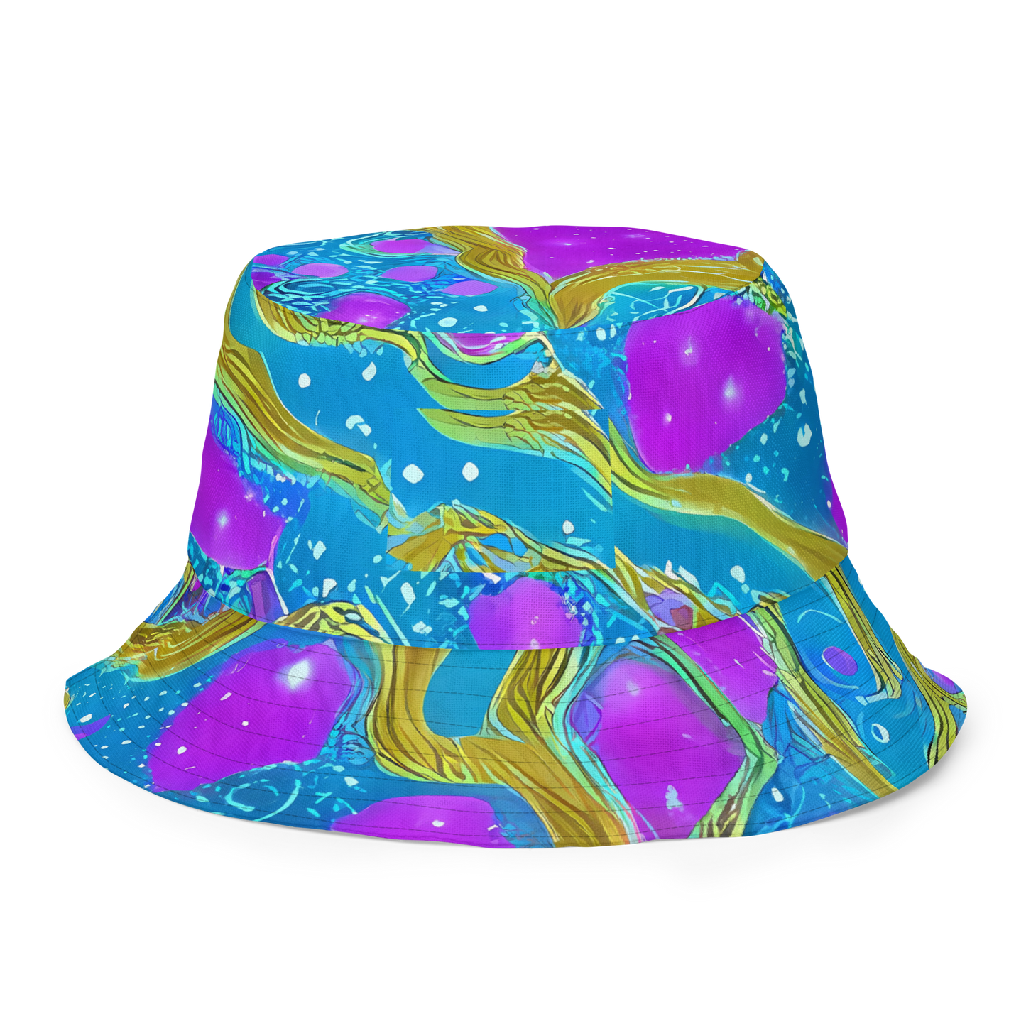 Reversible Bucket Hat - Mystic Waves