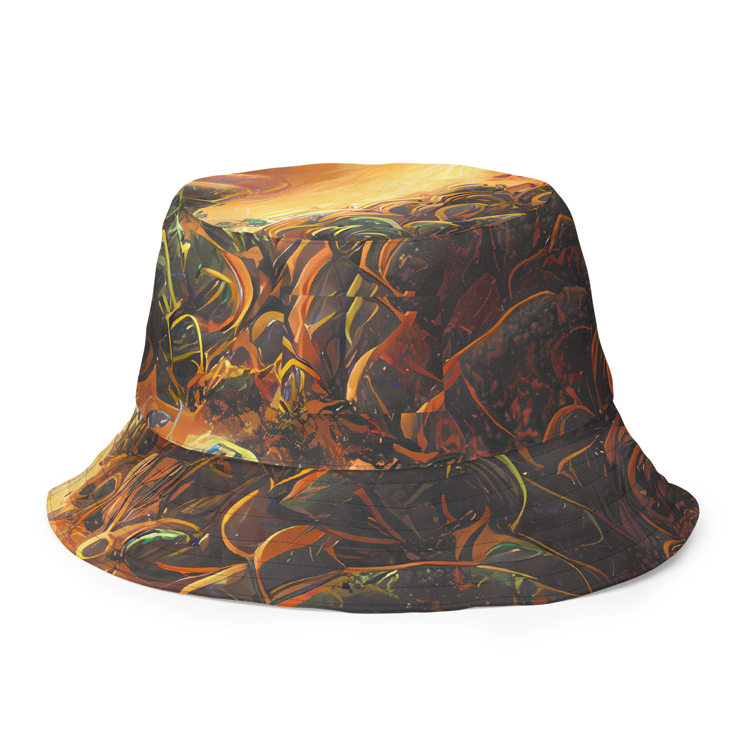 Reversible Bucket Hat - Volcanic Cascade