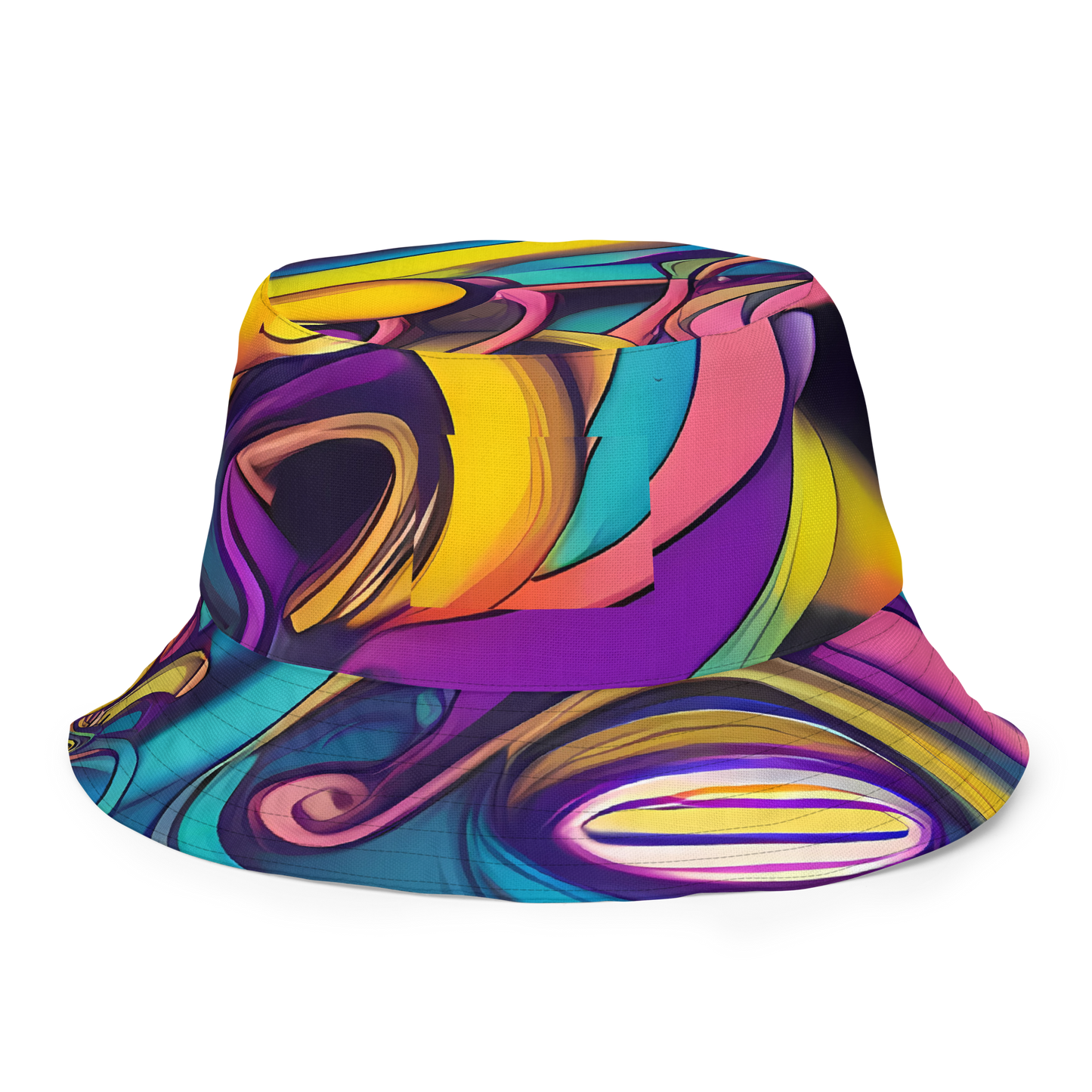 Reversible Bucket Hat - Pre-Raphaelite Wave