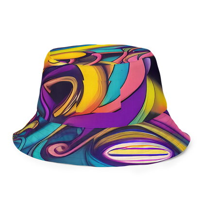 Reversible Bucket Hat - Pre-Raphaelite Wave