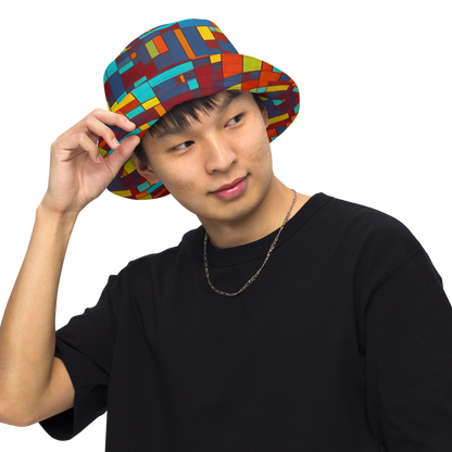 Reversible Bucket Hat - Astral Grid