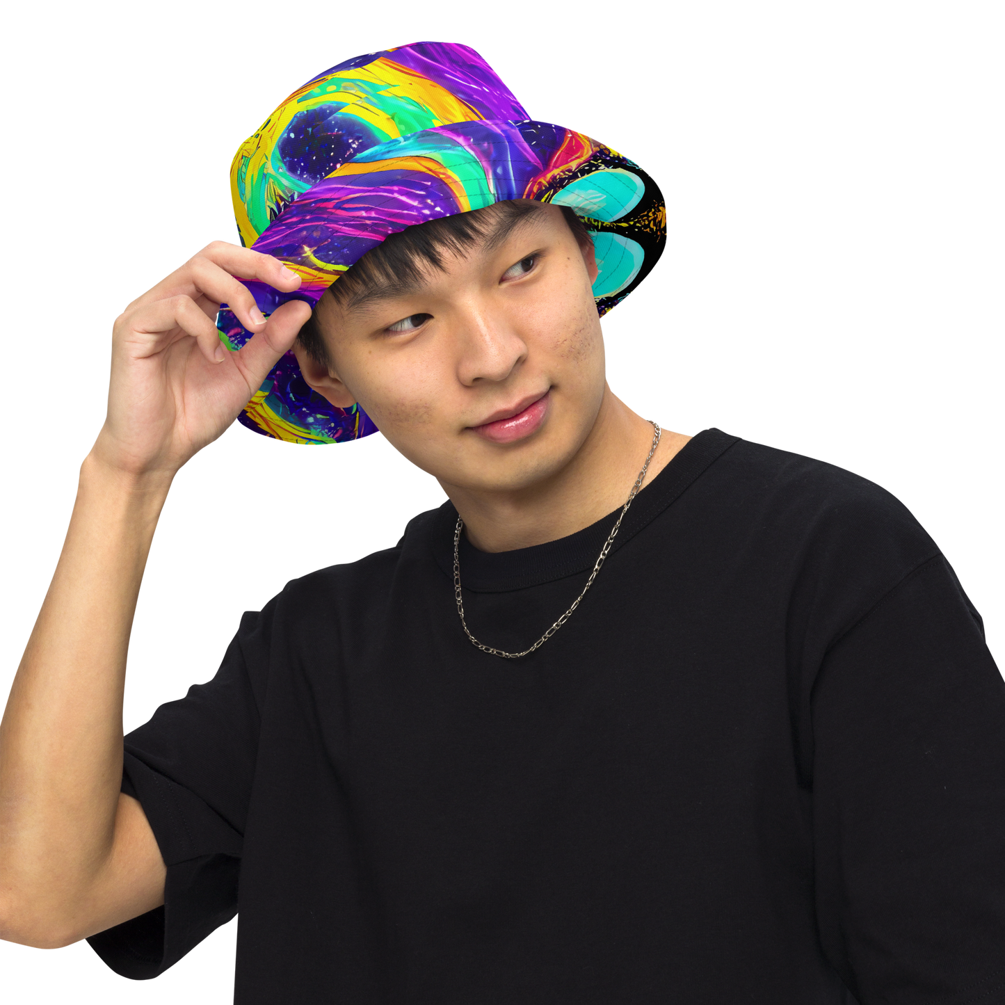 Reversible Bucket Hat - Jackson Swirl